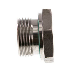 G 1'' x G 3/8'' M/F Reduzierstück aus Edelstahl 400 Bar - Hydraulik