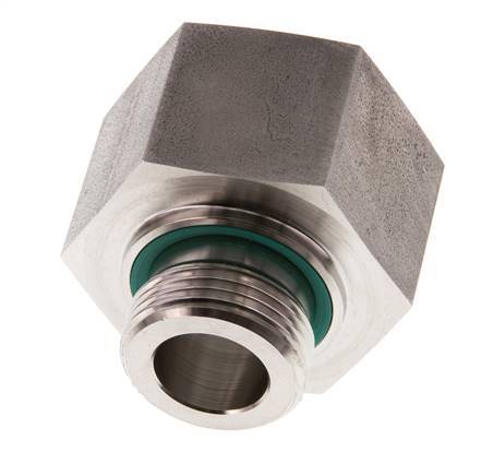 G 1'' x G 1 1/4'' M/F Reduzierstück aus Edelstahl 400 Bar - Hydraulik