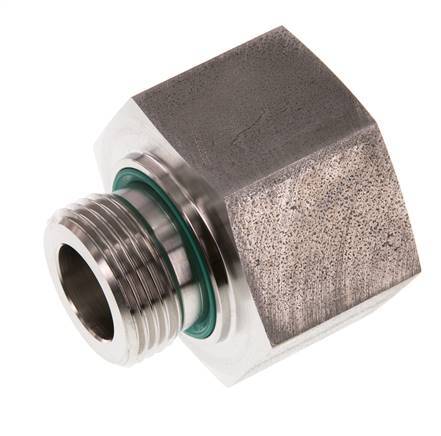 G 1'' x G 1 1/4'' M/F Reduzierstück aus Edelstahl 400 Bar - Hydraulik