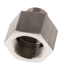 G 1'' x G 1 1/4'' M/F Reduzierstück aus Edelstahl 400 Bar - Hydraulik