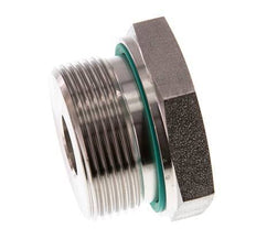 G 1 1/2'' x G 1/2'' M/F Reduzierstück aus Edelstahl 315 Bar - Hydraulisch