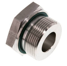 G 1 1/2'' x G 3/4'' M/F Reduzierstück aus Edelstahl 315 Bar - Hydraulisch