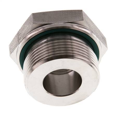 G 1 1/2'' x G 3/4'' M/F Reduzierstück aus Edelstahl 315 Bar - Hydraulisch