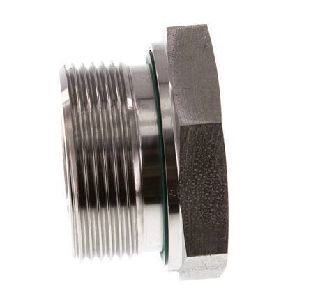 G 1 1/2'' x G 3/4'' M/F Reduzierstück aus Edelstahl 315 Bar - Hydraulisch