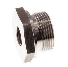 G 1 1/4'' x G 1/2'' M/F Reduzierstück aus Edelstahl 400 Bar - Hydraulik
