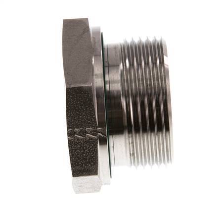 G 1 1/4'' x G 3/4'' M/F Reduzierstück aus Edelstahl 400 Bar - Hydraulik