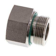 G 1 1/4'' x G 1'' M/F Reduzierstück aus Edelstahl 400 Bar - Hydraulik