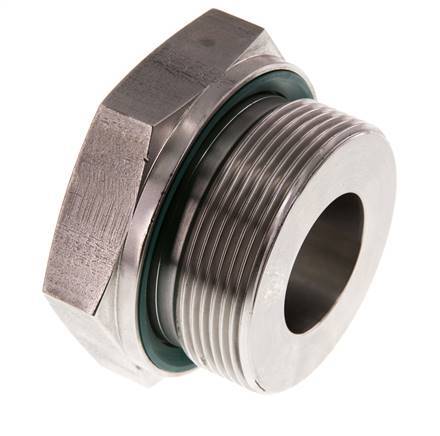 G 2'' x G 1'' M/F Stainless steel Reducing Adapter 250 Bar - Hydraulic