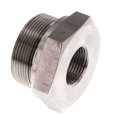 G 2'' x G 1'' M/F Stainless steel Reducing Adapter 250 Bar - Hydraulic