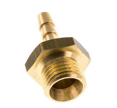G 1/4'' Male x 4mm Brass Hose barb 16 Bar [5 Pieces]