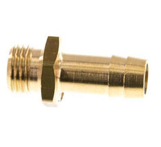 G 1/4'' Male x 10mm Brass Hose barb 16 Bar [2 Pieces]