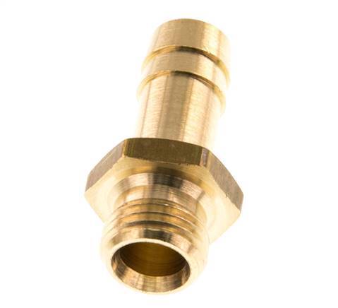 G 1/4'' Male x 10mm Brass Hose barb 16 Bar [2 Pieces]