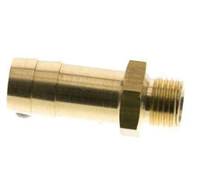 G 1/4'' Male x 13mm Brass Hose barb 16 Bar [2 Pieces]