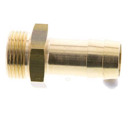G 3/4'' Außengewinde x 19mm Messing Schlauchanschluss 16 bar