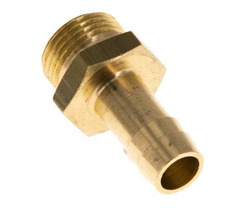 G 3/8'' Male x 10mm Brass Hose barb 16 Bar [2 Pieces]