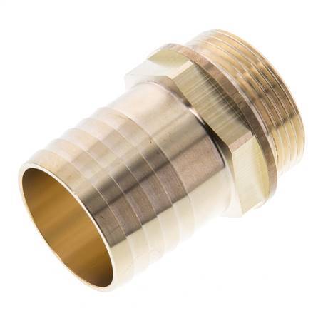 G 1 1/4'' Außengewinde x 38 mm Messing Schlauchanschluss 16 bar