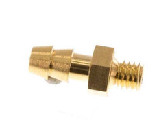 M3 Male x 3mm Brass Hose barb 10 Bar [5 Pieces]