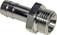 G 1/4'' Male x 13mm Nickel plated Brass Hose barb 16 Bar [2 Pieces]