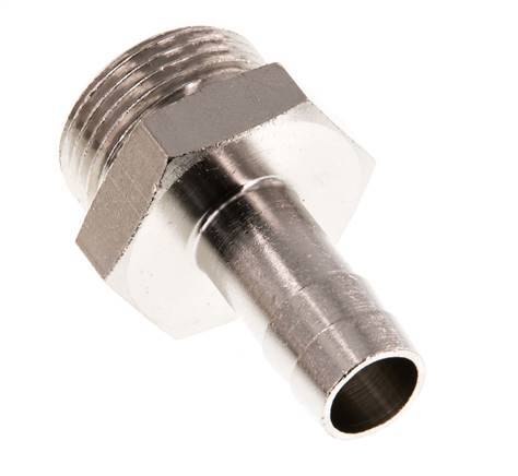 G 3/4'' Außengewinde x 13mm Vernickeltes Messing Schlauchanschluss 16 Bar