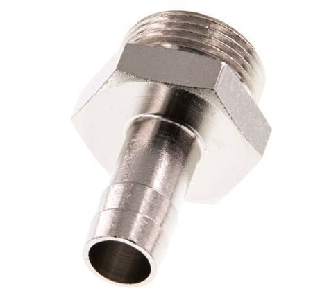 G 3/4'' Außengewinde x 13mm Vernickeltes Messing Schlauchanschluss 16 Bar