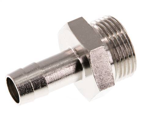 G 3/4'' Außengewinde x 13mm Vernickeltes Messing Schlauchanschluss 16 Bar