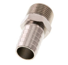 R 3/8'' Male x 13mm Nickel plated Brass Hose barb 16 Bar [2 Pieces]