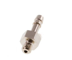 M3 Male x 2mm Nickel plated Brass Hose barb 16 Bar [2 Pieces]