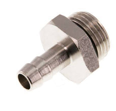 G 1/2'' Male x 9mm Vernickeltes Messing Schlauchanschlussstück mit NBR Dichtung 30 Bar [2 Stück]