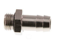 G 1/4'' Male x 12mm Nickel plated Brass Hose barb with NBR Seal 30 Bar [5 Pieces]