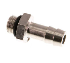 G 1/8'' Male x 8mm Nickel plated Brass Hose barb with NBR Seal 30 Bar [5 Pieces]