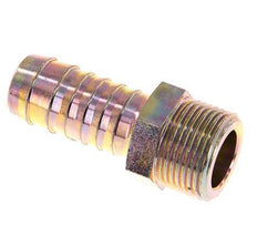 G 3/4'' Außengewinde x 19 mm Verzinktes Stahl-Schlauchstück 25 bar