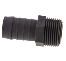 R 1'' Male x 25mm PA 6 Hose barb 10 Bar [2 Pieces]