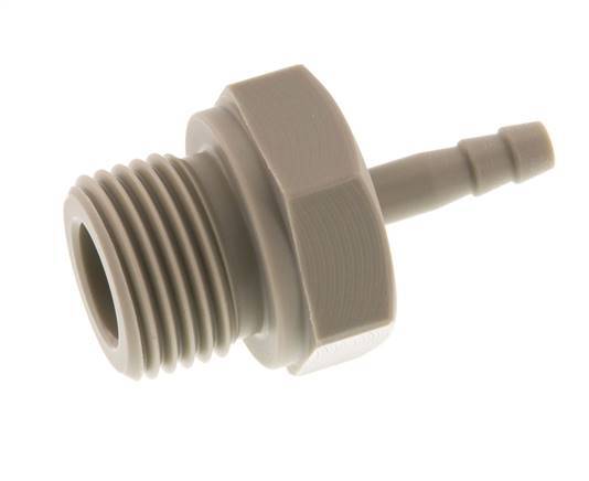G 1/2'' Außengewinde x 4 mm Polypropylen (PP) Schlauchtülle 10 bar