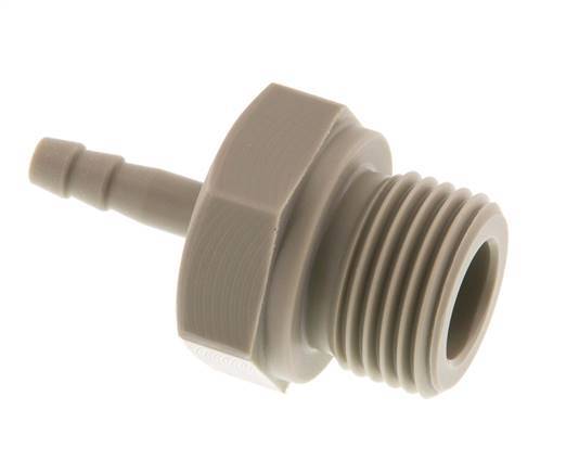 G 1/2'' Außengewinde x 4 mm Polypropylen (PP) Schlauchtülle 10 bar