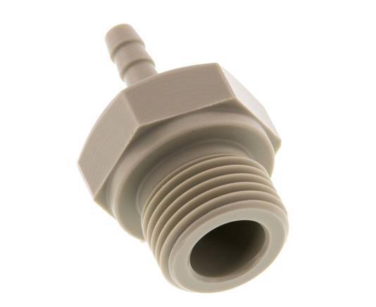 G 1/2'' Außengewinde x 4 mm Polypropylen (PP) Schlauchtülle 10 bar