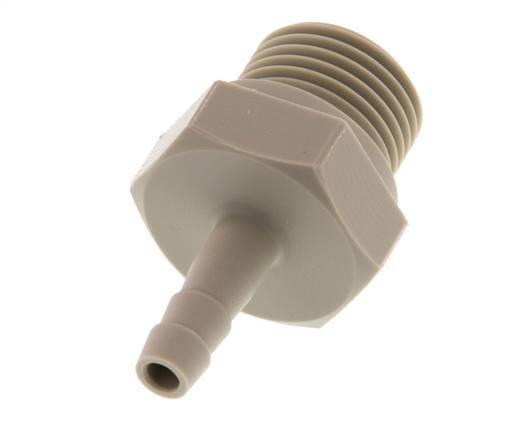 G 1/2'' Außengewinde x 6 mm Polypropylen (PP) Schlauchtülle 10 bar