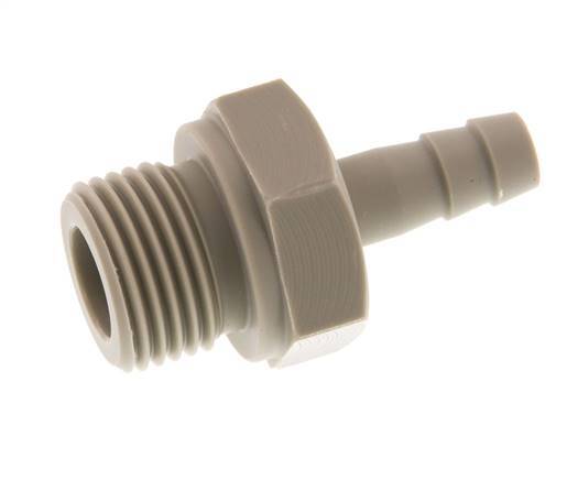 G 1/2'' Außengewinde x 8 mm Polypropylen (PP) Schlauchtülle 10 bar