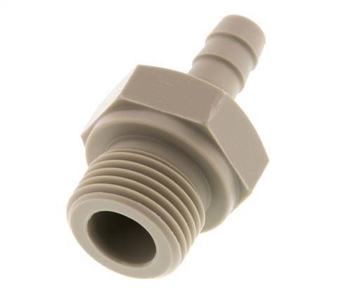 G 1/2'' Außengewinde x 8 mm Polypropylen (PP) Schlauchtülle 10 bar