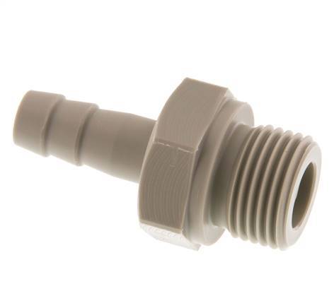 G 1/2'' Außengewinde x 10 mm Polypropylen (PP) Schlauchtülle 10 bar