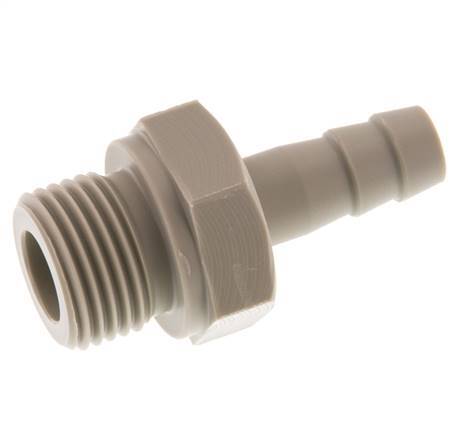 G 1/2'' Außengewinde x 10 mm Polypropylen (PP) Schlauchtülle 10 bar