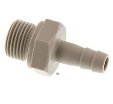 G 1/2'' Außengewinde x 10 mm Polypropylen (PP) Schlauchtülle 10 bar