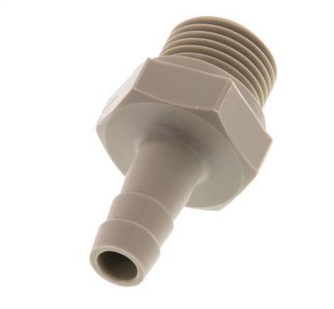 G 1/2'' Außengewinde x 10 mm Polypropylen (PP) Schlauchtülle 10 bar