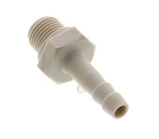 G 1/8'' Außengewinde x 4 mm Polypropylen (PP) Schlauchtülle 10 bar