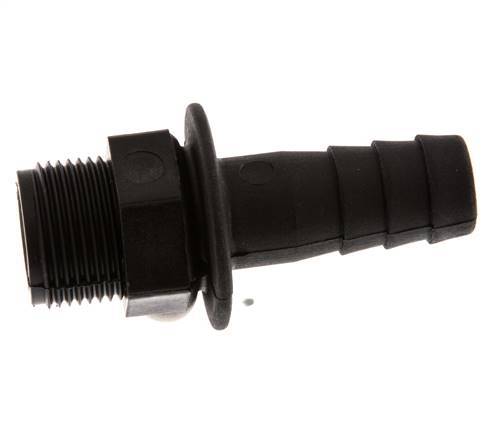 G 3/4'' Male x 19mm Polypropylene (PP) Hose barb 10 Bar [2 Pieces]