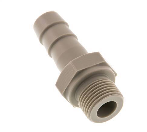 G 3/8'' Außengewinde x 12 mm Polypropylen (PP) Schlauchtülle 10 bar
