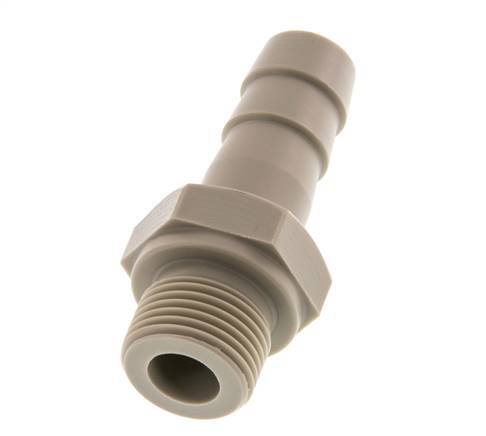 G 3/8'' Außengewinde x 12 mm Polypropylen (PP) Schlauchtülle 10 bar