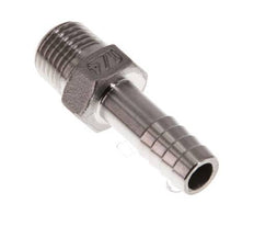 R 1/4'' Male x 9mm Stainless steel Hose barb 16 Bar