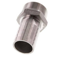 R 1 1/2'' Außengewinde x 38 mm Schlauchanschluss aus Edelstahl 16 bar