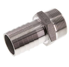 R 1 1/2'' Außengewinde x 38 mm Schlauchanschluss aus Edelstahl 16 bar