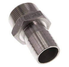 R 1 1/4'' Außengewinde x 32 mm Schlauchanschluss aus Edelstahl 16 bar